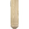 Ekena Millwork Funston Arts and Crafts Rough Sawn Bracket w/ Offset Brace, Douglas Fir, 6"W x 22"D x 22"H BKT0604X22X22FST03RDF - alternate 3